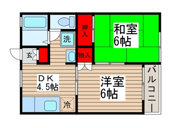 ｼｪﾙ.ｴﾄﾜｰﾙの物件間取画像